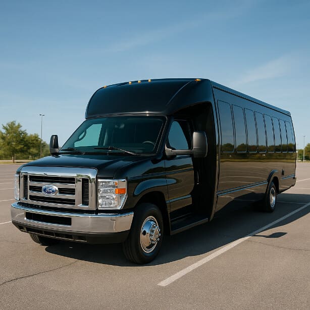 Sacramento Shuttle Bus Rentals 18 Passenger Shuttle Bus
