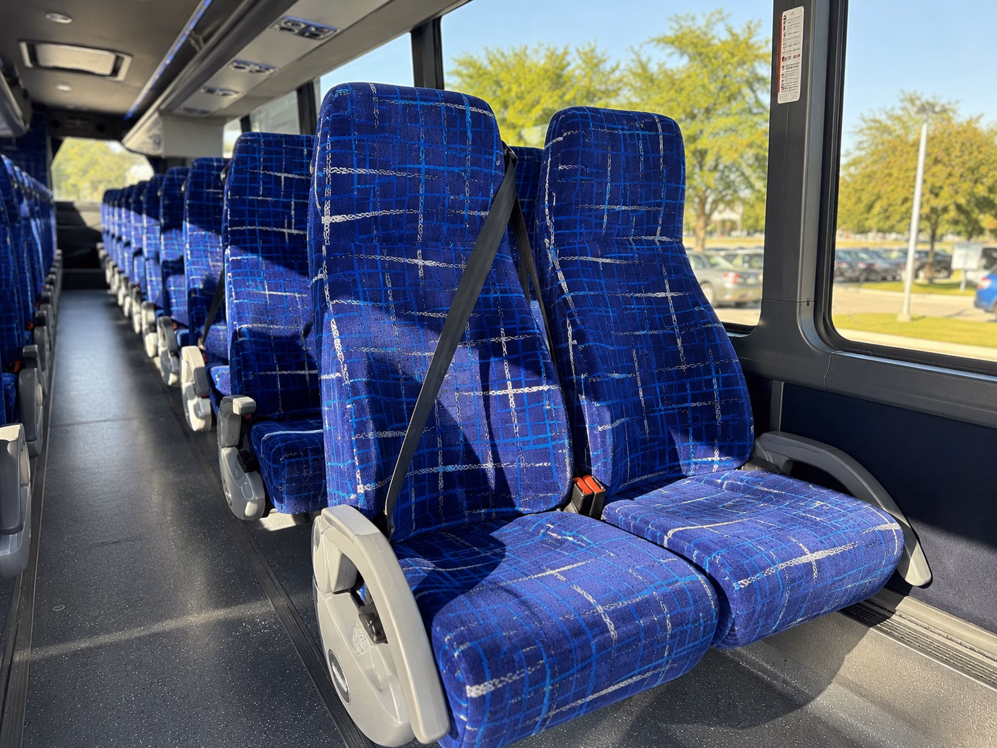 sacramento construction and film crew shuttle buses